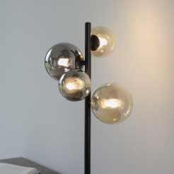 4585-18 POPSICLE LAMPA STOŁOWA SMOKY/BURSZTYN