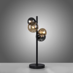 4585-18 POPSICLE LAMPA STOŁOWA SMOKY/BURSZTYN