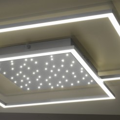 6024-55 YUKI LAMPA SUFITOWA STALOWY