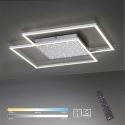 6024-55 YUKI LAMPA SUFITOWA STALOWY