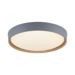 6118-15 Q-EMILIA LAMPA SUFITOWA SZARY