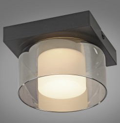 6162-18 RIKA LAMPA SUFITOWA CZARNY