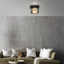 6162-18 RIKA LAMPA SUFITOWA CZARNY