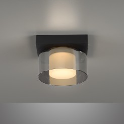 6162-18 RIKA LAMPA SUFITOWA CZARNY