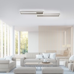 6231-55 PAAN LAMPA SUFITOWA SREBRNY