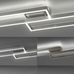 6231-55 PAAN LAMPA SUFITOWA SREBRNY