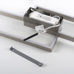 6231-55 PAAN LAMPA SUFITOWA SREBRNY