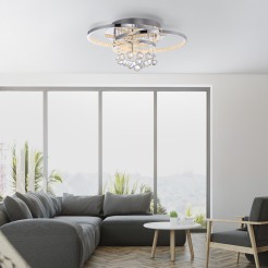 6267-17 ROTAZO LAMPA SUFITOWA CHROM