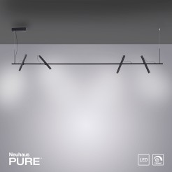 2024-18 PURE-TUTUA LAMPA WISZĄCA CZARNY