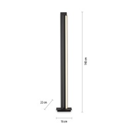 421-13 PURE-LINES LAMPA PODŁOGOWA ANTRACYT