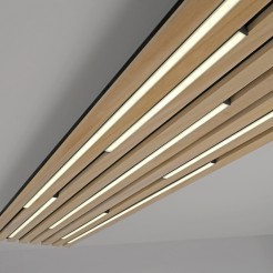 6422-79 Q-AKUSTIK KINKIET/LAMPA SUFITOWA DREWNO