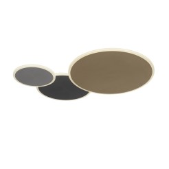 8007-70 Q-PIATO LAMPA SUFITOWA/KINKIET MULTIKOLOR
