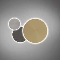 8007-70 Q-PIATO LAMPA SUFITOWA/KINKIET MULTIKOLOR