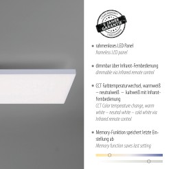 8494-16 FRAMELESS LAMPA SUFITOWA BIAŁY