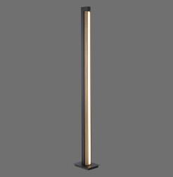 451-79 PURE-LINES LAMPA PODŁOGOWA DREWNO/ANTRACYT
