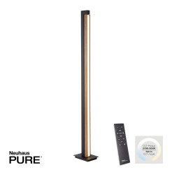 451-79 PURE-LINES LAMPA PODŁOGOWA DREWNO/ANTRACYT
