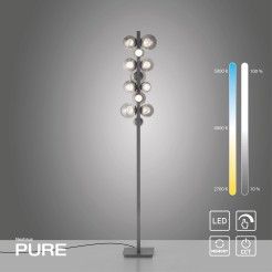 557-15 PURE POPUP LAMPA PODŁOGOWA SZARY