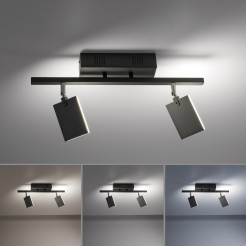 6354-18 PURE MIRA LAMPA SUFITOWA CZARNY
