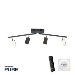 6356-18 PURE MIRA LAMPA SUFITOWA CZARNY