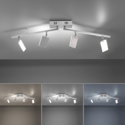 6356-95 PURE MIRA LAMPA SUFITOWA ALUMINIUM