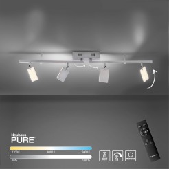6356-95 PURE MIRA LAMPA SUFITOWA ALUMINIUM