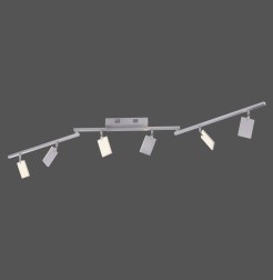 6358-95 PURE MIRA LAMPA SUFITOWA ALUMINIUM