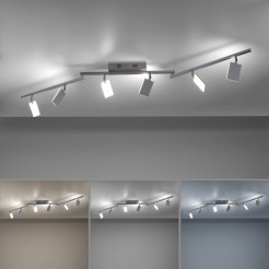 6358-95 PURE MIRA LAMPA SUFITOWA ALUMINIUM
