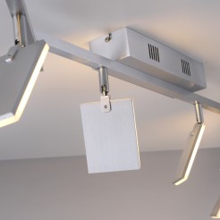 6358-95 PURE MIRA LAMPA SUFITOWA ALUMINIUM