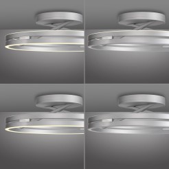 6552-95 PURE LOOP LAMPA SUFITOWA ALUMINIUM