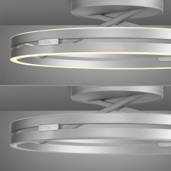 6552-95 PURE LOOP LAMPA SUFITOWA ALUMINIUM