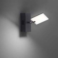 9353-18 PURE MIRA KINKIET ANTRACYT