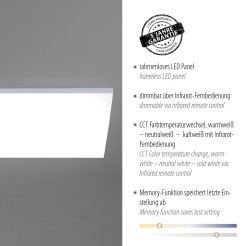 8492-16 FRAMELESS LAMPA SUFITOWA BIAŁY