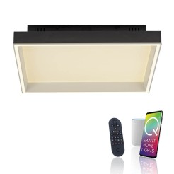 6316-18 Q-MAGONG LAMPA SUFITOWA CZARNY