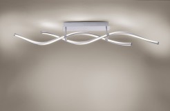 6339-55 Q-MALINA LAMPA SUFITOWA SREBRNY