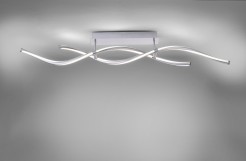 6339-55 Q-MALINA LAMPA SUFITOWA SREBRNY