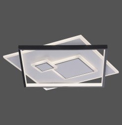 6390-16 MAILAK LAMPA SUFITOWA CZARNY/BIAŁY