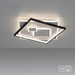 6390-16 MAILAK LAMPA SUFITOWA CZARNY/BIAŁY