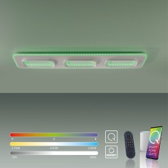 6505-16 Q-KALINA LAMPA SUFITOWA BIAŁY