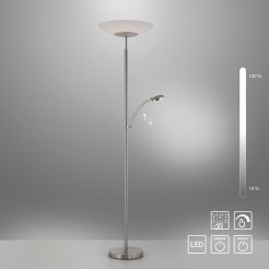 655-55 ALFRED LAMPA PODŁOGOWA STALOWY