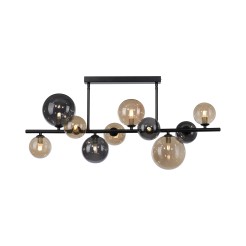6583-18 POPSICLE LAMPA SUFITOWA SMOKY/BURSZTYN