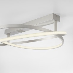 6739-55 Q-BELUGA LAMPA SUFITOWA STALOWY