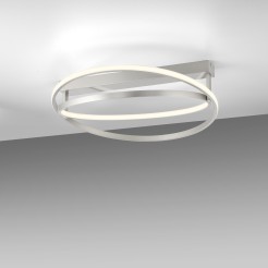 6739-55 Q-BELUGA LAMPA SUFITOWA STALOWY
