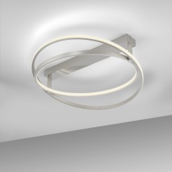 6739-55 Q-BELUGA LAMPA SUFITOWA STALOWY