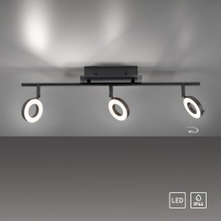 6785-13 SILEDA LAMPA SUFITOWA CZARNY