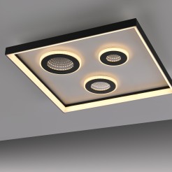 6856-18 DUNE LAMPA SUFITOWA CZARNY