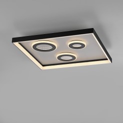 6856-18 DUNE LAMPA SUFITOWA CZARNY