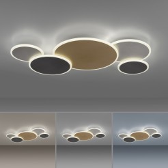 8008-70 Q-PIATO LAMPA SUFITOWA/KINKIET MULTIKOLOR