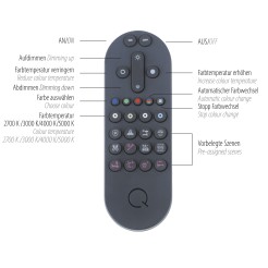 8008-70 Q-PIATO LAMPA SUFITOWA/KINKIET MULTIKOLOR