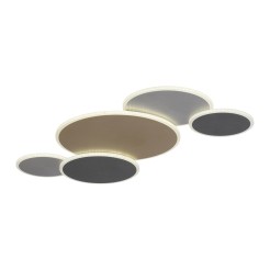 8008-70 Q-PIATO LAMPA SUFITOWA/KINKIET MULTIKOLOR