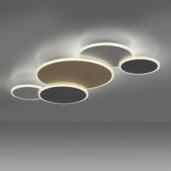 8008-70 Q-PIATO LAMPA SUFITOWA/KINKIET MULTIKOLOR
